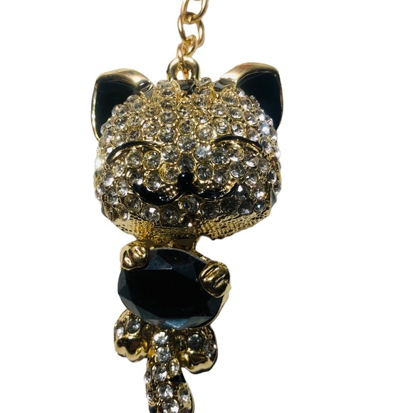 Bling Bling Cat Keychains (set of 2). Kawaii. Purchased them in Japan. Brand New - Picture 4 of 6